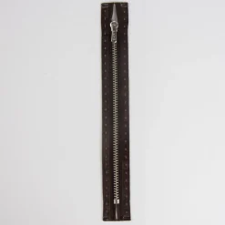 Reißverschluss M1 Typ 5 SSP 10cm si-fb Fla d-braun