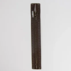 Reißverschluss M6 Typ 10 ut 14 cm am-fb Fla dunkelbr