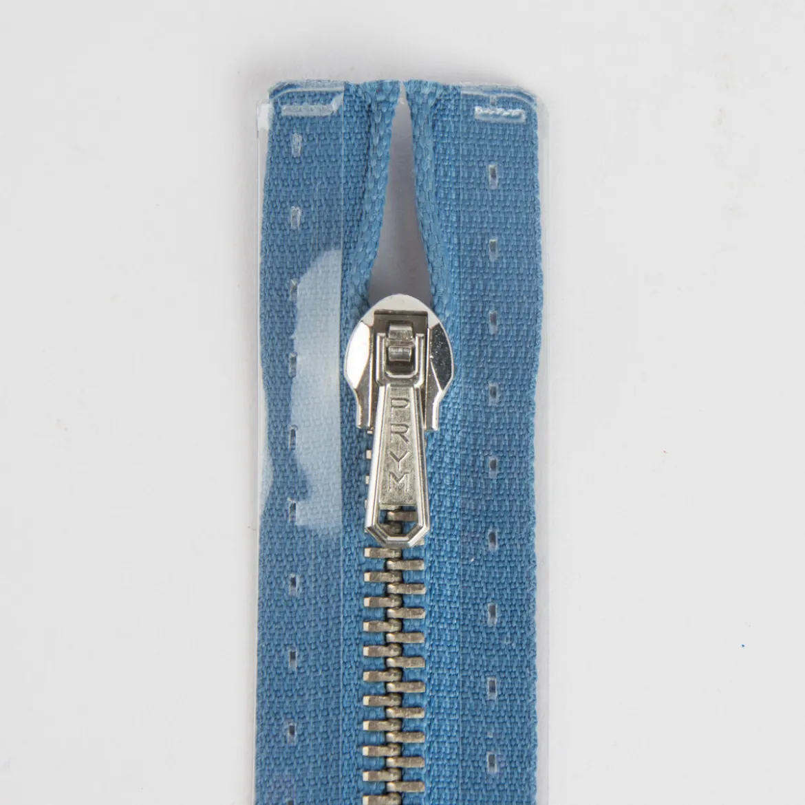 Reißverschluss M2 Typ 10 ut 16 cm si-fb Fla azurblau