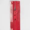 Reißverschluss S4 Profil tb 75 cm Fla rot