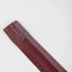Reißverschluss S4 Profil tb 80 cm Fla burgund