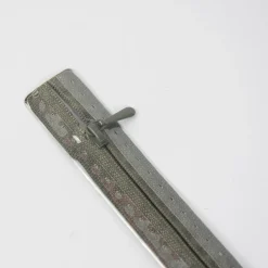Reißverschluss S4 Profil tb 80 cm Fla d-grau