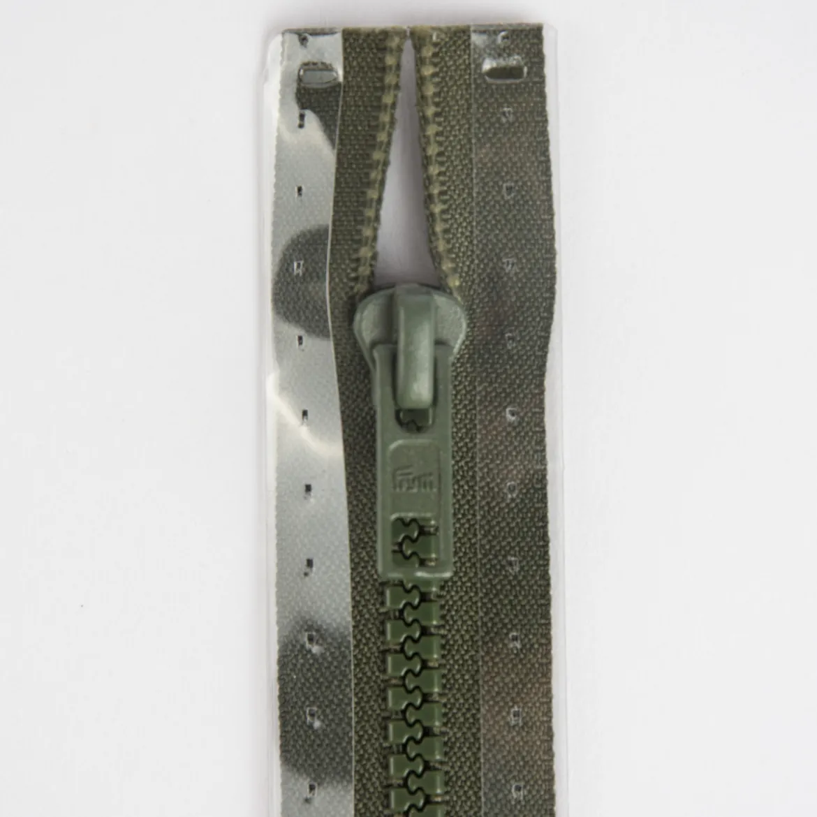 Reißverschluss S4 Profil tb 45 cm Fla br-oliv