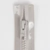 Reißverschluss S4 Profil tb 45 cm Fla si-grau