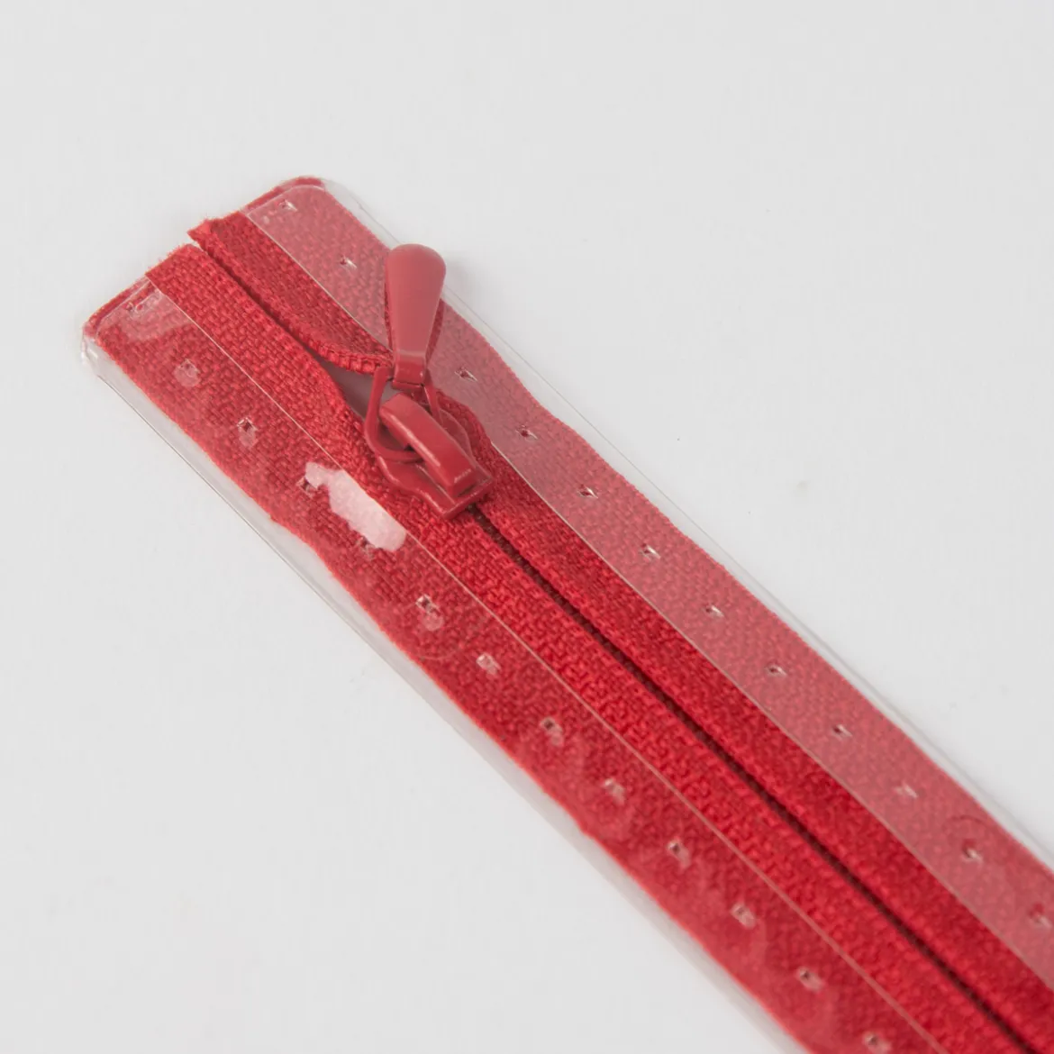 Reißverschluss S6 Typ 0 unsichtbar 22 cm si. Fla rot