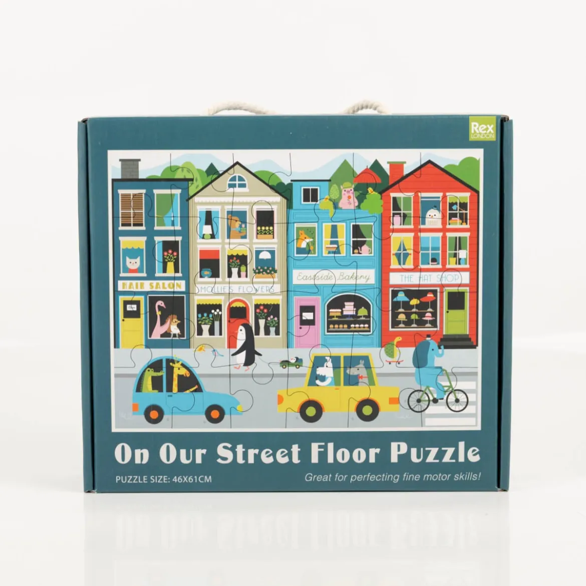 Rex London Fußboden-Puzzle On Our Street 24 Teile