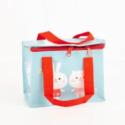 Rex London Isolierte Tasche Lottie and Friends für Snacks und Lunch hellblau