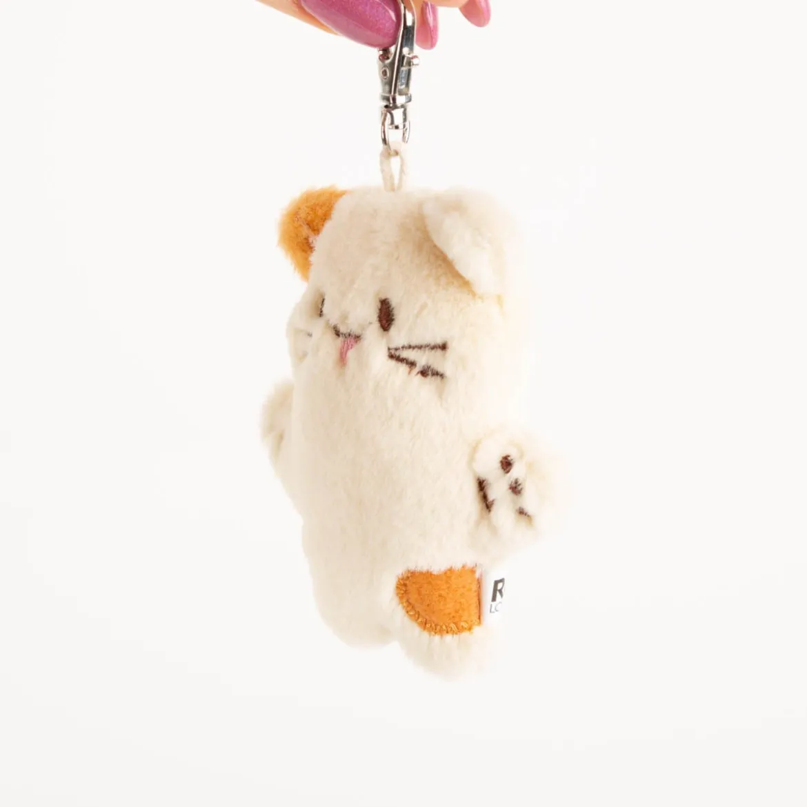 Rex London Schlüsselanhänger Katze mit Karabiner 8,5x7,5cm