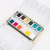 Rico Design Art Essential Aquarell Künstler Aquarellfarbkasten 12 Farben Pastell