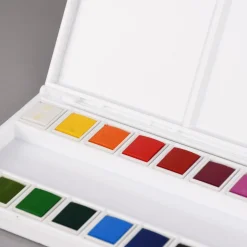 Rico Design Art Künstler Aquarellfarbkasten 24 Farben