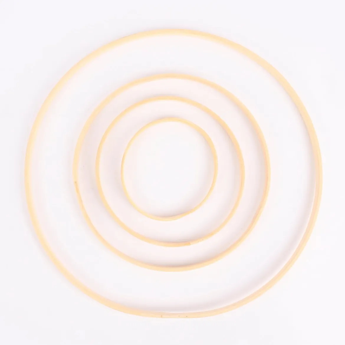 Rico Design Bambus Ring natur verschiedene Größen