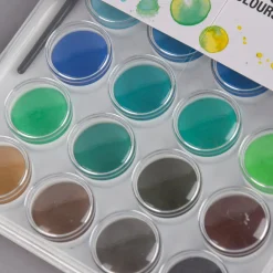 Rico Design Basic Water Colours Wasserfarbkasten 36 Farben