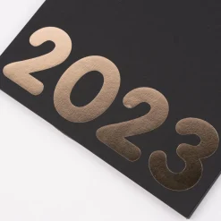 Rico Design Bastelkalender 2023 schwarz 21x29,7cm