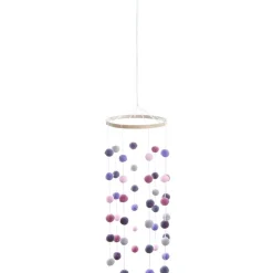 Rico Design Bastelset Pompon Mobile Erdfarben Rosatöne