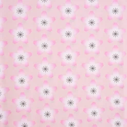 Rico Design Baumwollstoff Stoffabschnitt Kirschblüten hellrosa pink weiß 50x140cm