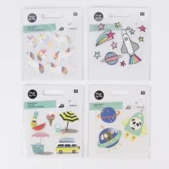 Rico Design Bügelmotivset Sommer 5 Motive bunt