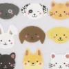 Rico Design Bügelmotivset Tierköpfe 9 Motive bunt