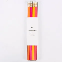 Rico Design Bleistifte Mix Neon 4 Stück