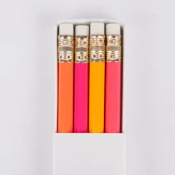 Rico Design Bleistifte Mix Neon 4 Stück