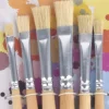 Rico Design Borstenpinsel flach 6er Set No. 2