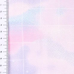 Rico Design Canvas Baumwollstoff Stoffabschnitt Blurry Camouflage lila rosa blau 50x140cm