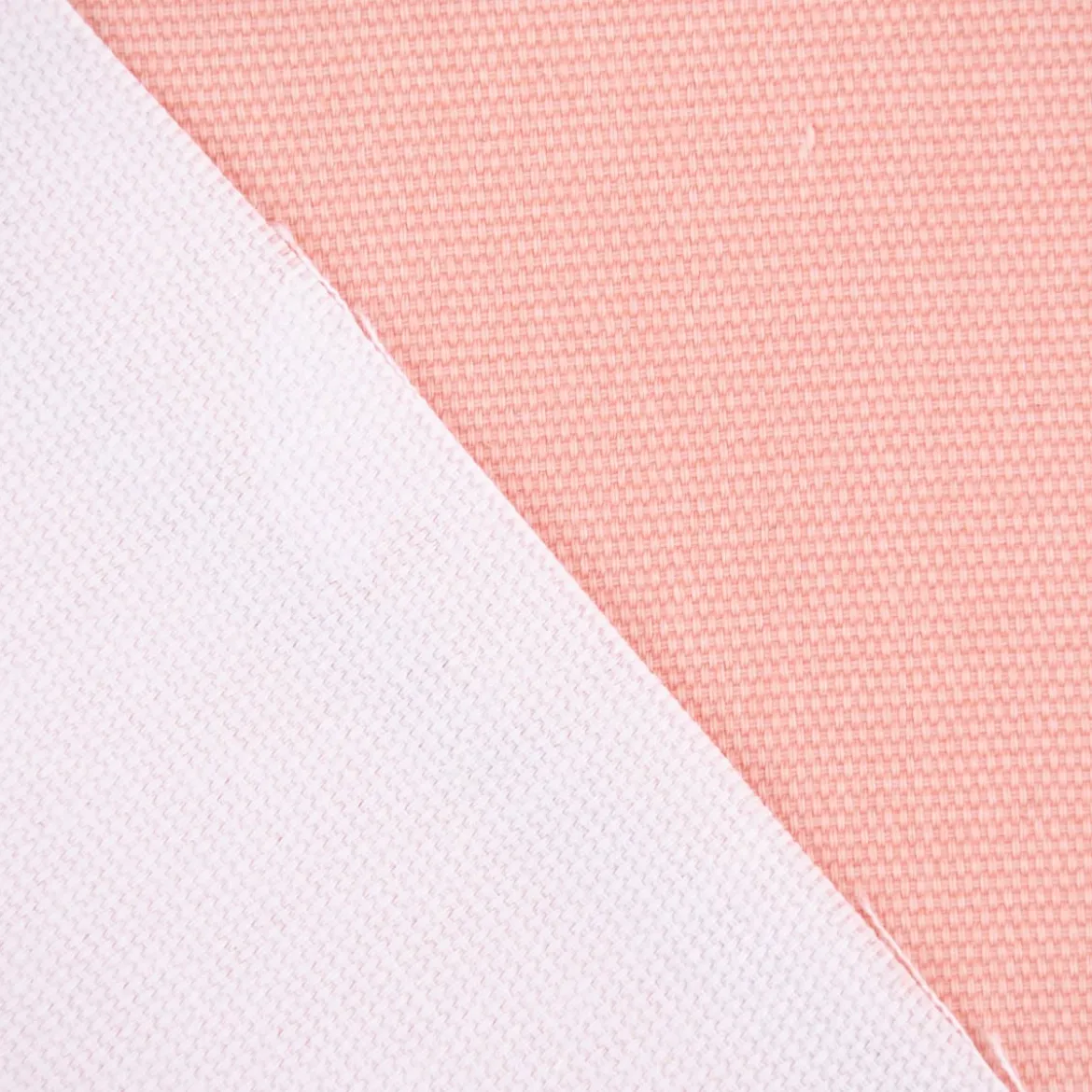 Rico Design Canvas Baumwollstoff Stoffabschnitt Kirschblüten pfirsich rosa 50x140cm