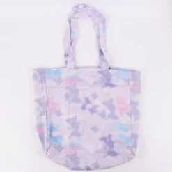 Rico Design Canvasshopper Tasche Blurry Camouflage lila, blau 38x40x13cm