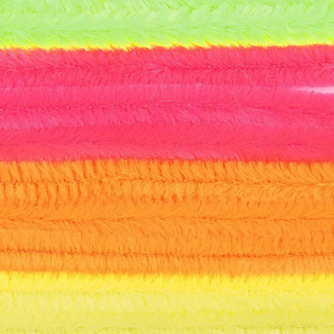 Rico Design Chenilledraht-Mix Neon 50cm 10 Stk