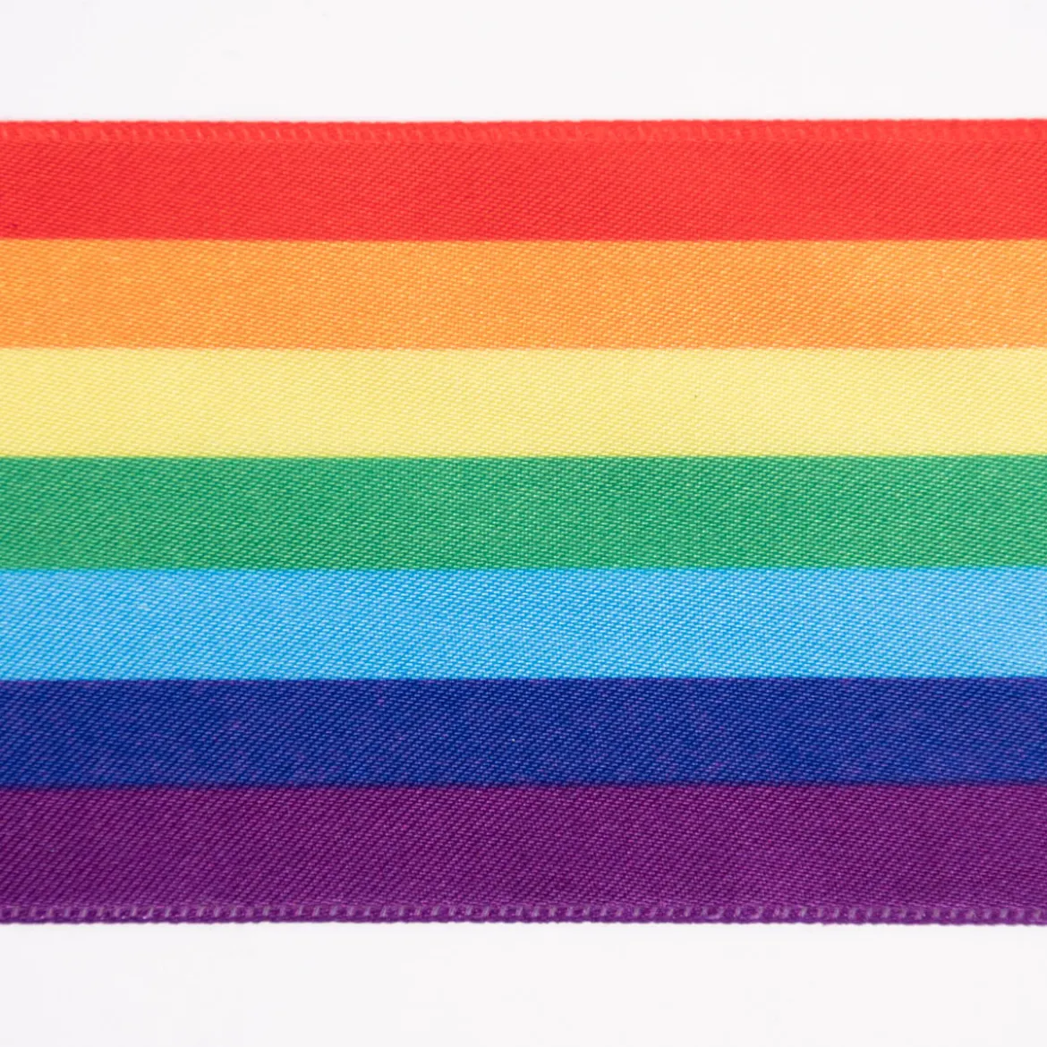 Rico Design Dekoband Geschenkband Regenbogen Breite 6cm bunt 3m