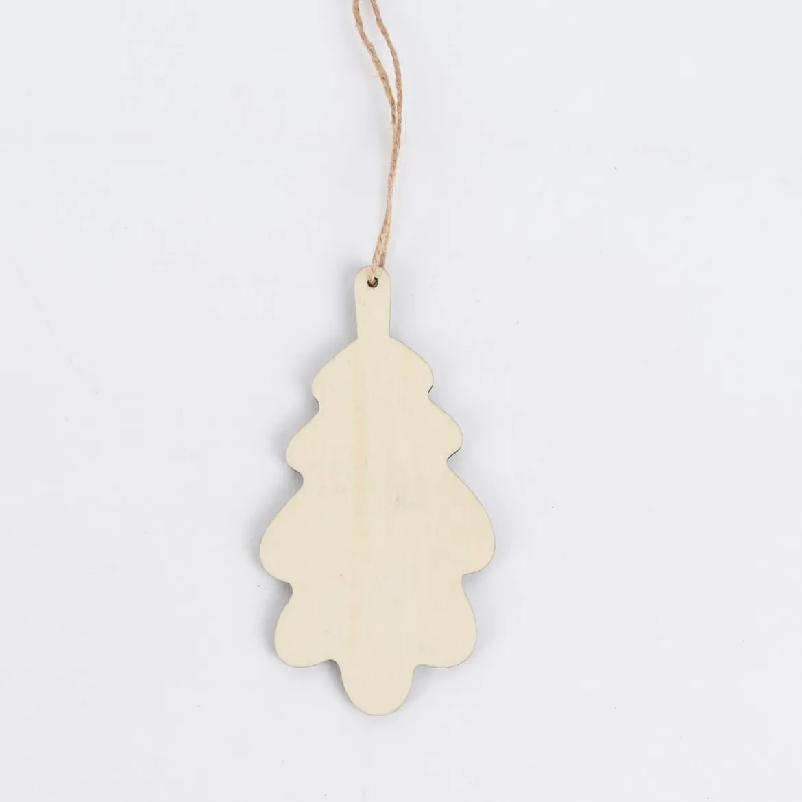 Rico Design Dekohänger Eichenblatt Holz natur 6x11,4cm