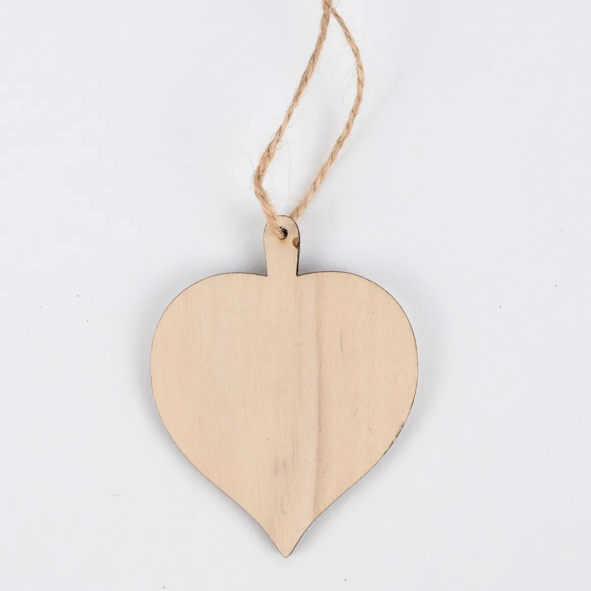 Rico Design Dekohänger Lindenblatt Holz natur 6,1x7,8cm
