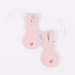 Rico Design Dekohänger Osterhase Holz 2 Stück rosa