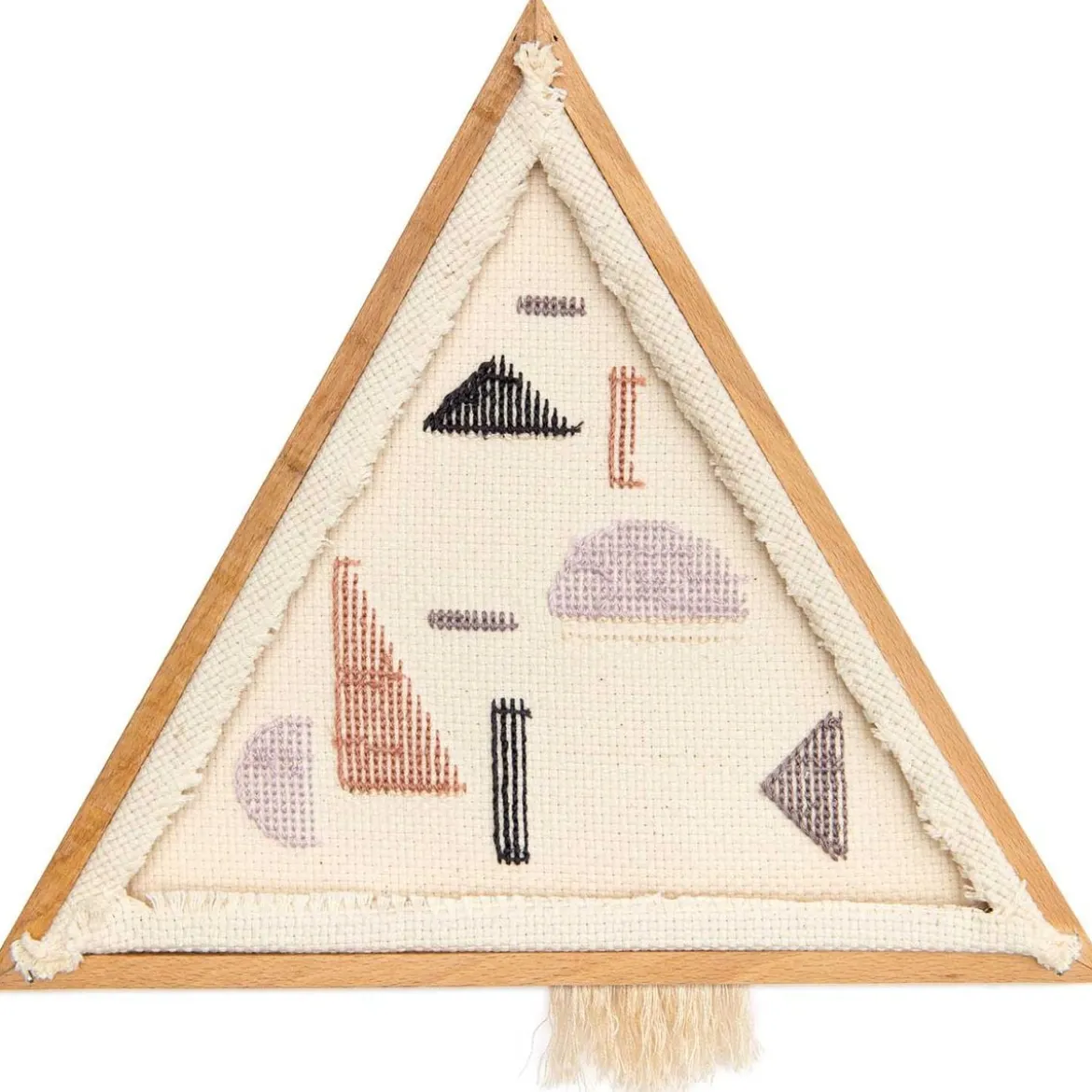 Rico Design Dekostickrahmen Dreieck Holz 21x18cm