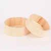 Rico Design Deko Tabletts rund 2er Set Holz 15,5cm und 17,5cm