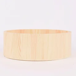 Rico Design Deko Tabletts rund 2er Set Holz 15,5cm und 17,5cm