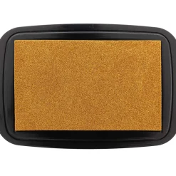 Rico Design Delicata großes Stempelkissen gold 9,5x6,5cm