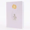 Rico Design DIY Card Goldmohn flieder 12,5x17,6cm