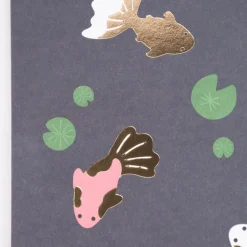 Rico Design DIY Card Kois dunkelblau 12,5x17,6cm