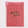 Rico Design DIY Card Merrry Christmas rot 12,5x17,6cm