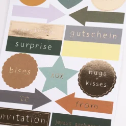 Rico Design DIY Card Primel gelb 12,5x17,6cm