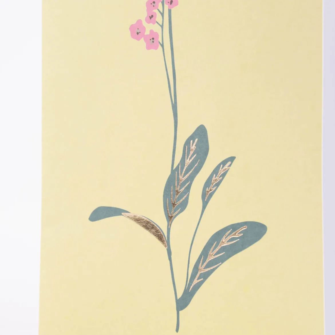 Rico Design DIY Card Primel gelb 12,5x17,6cm