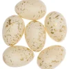 Rico Design Eier Ostereier creme-gold 6Stk