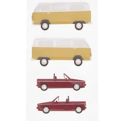 Rico Design Gelsticker FIGURICO Autos 1 Bogen bunt