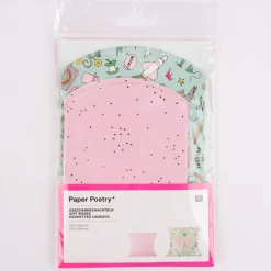 Rico Design Geschenkschachteln Mix Wonderland Mint Rosa mit Folienprägung 6 Stück verschieden groß