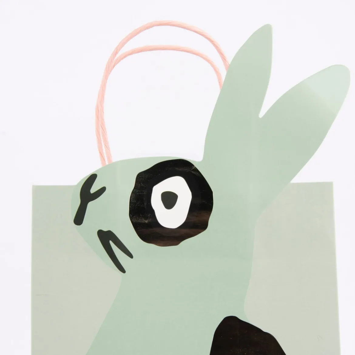 Rico Design Geschenktasche Hase mint 18x35,5x12cm