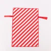 Rico Design Geschenktasche Streifen rot weiß 30x45cm