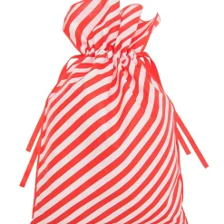 Rico Design Geschenktasche XXL Streifen rot weiß 46x69cm