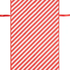 Rico Design Geschenktasche XXL Streifen rot weiß 46x69cm