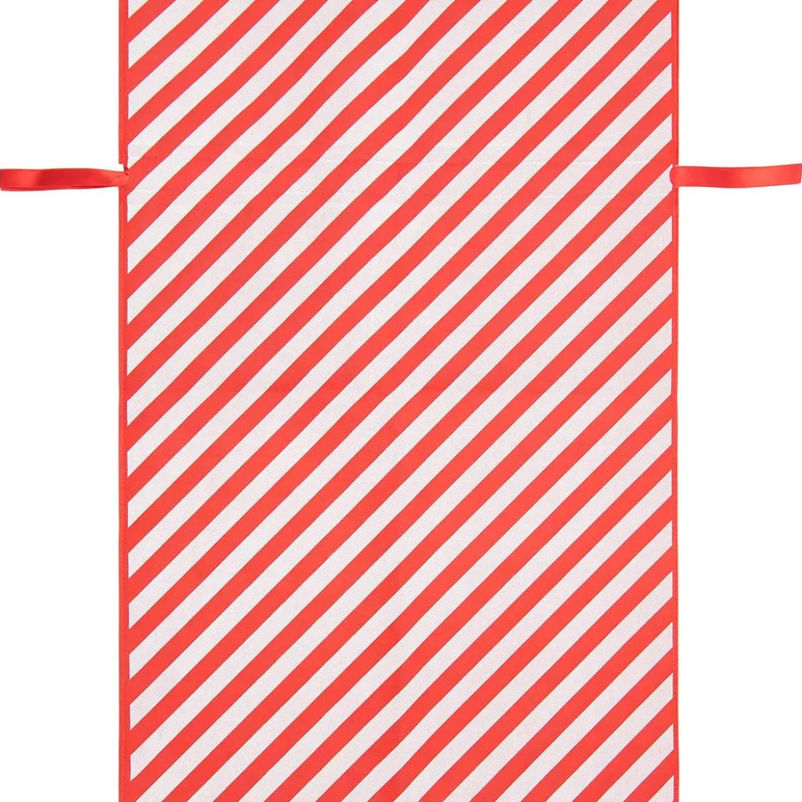 Rico Design Geschenktasche XXL Streifen rot weiß 46x69cm