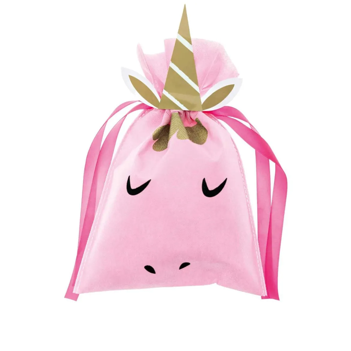 Rico Design Geschenktüte Einhorn rosa 20x30cm